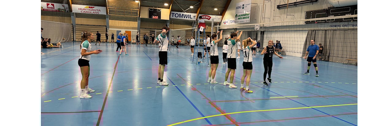 Volleyballkamp mot Sparebank 1